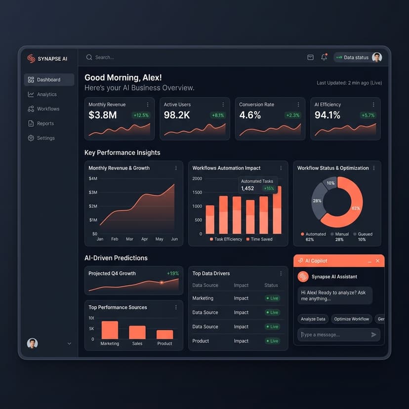 AI Business Dashboard